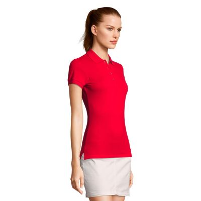 Поло женское PASSION 170, красный-5