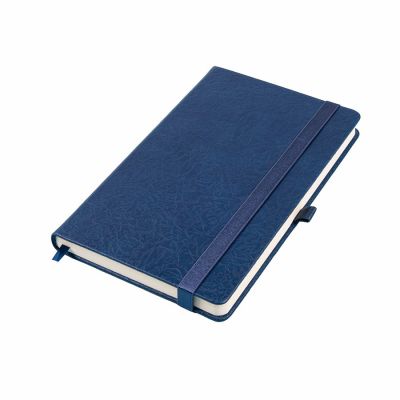 Ежедневник недатированный Starry , А5, темно-синий, кремовый блок-0