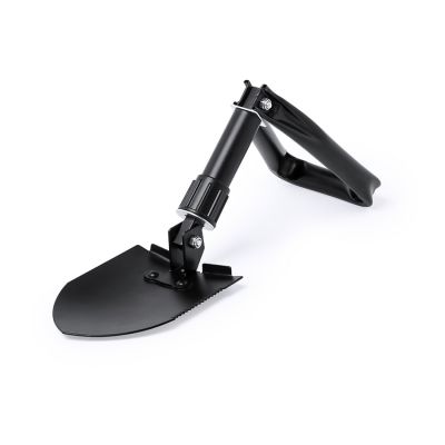 Многофункциональная лопата, углеродистая сталь, чехол из спанбонда, 11,5 x 46,5 x 5 cm, черный-2