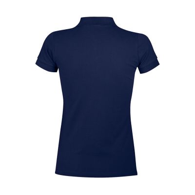 Поло женское PORTLAND WOMEN 200, темно-синий, серый-1