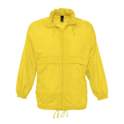 Ветровка водоотталкивающая унисекс SURF, желтый-0