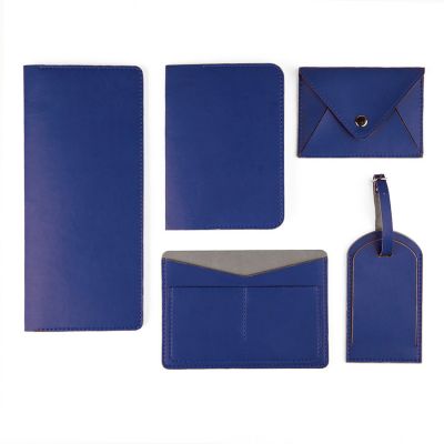 Холдер для паспорта и карт  EMOTION, синий-1