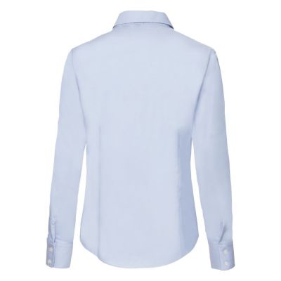 Рубашка женская LONG SLEEVE OXFORD SHIRT LADY-FIT 135, голубой-1