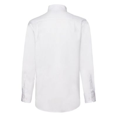 Рубашка мужская LONG SLEEVE OXFORD SHIRT 130, белый-1