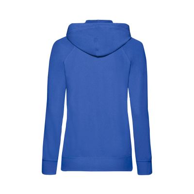 Толстовка женская без начеса LADIES LIGHTWEIGHT HOODED SWEAT 240, ярко-синий-1