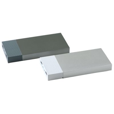 Универсальный аккумулятор 'Slim Pro' (10000mAh),серый, 13,8х6,7х1,5 см,пластик,металл-1