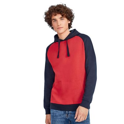 Толстовка унисекс SEATTLE 280, серый, бордовый-3