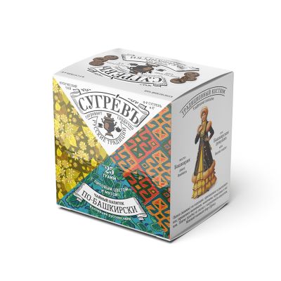 Чай чёрный «По-башкирски», желтый-0