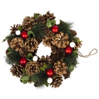 Новогоднее украшение 'New Year', коричневый