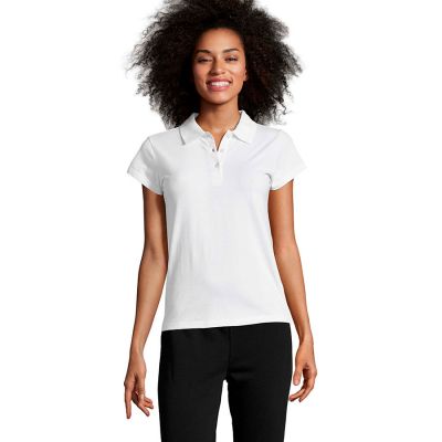 Поло женское PRESCOTT WOMEN 170, белый-3