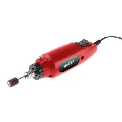 Гравер (мини дрель) HIPER HMD12B, в блистере, в комплекте с аксессуарами, красный-0