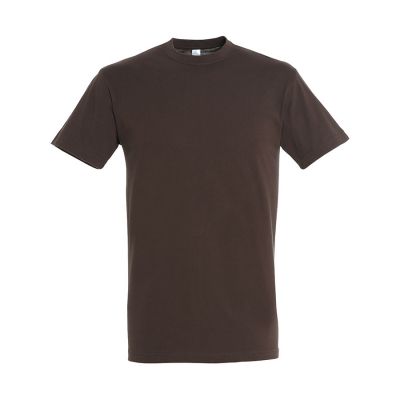 Футболка унисекс REGENT 150, шоколадный-0