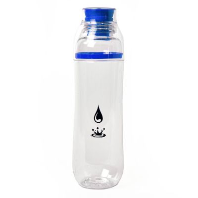 Бутылка для воды FIT, 700 мл, прозрачный, серый-3