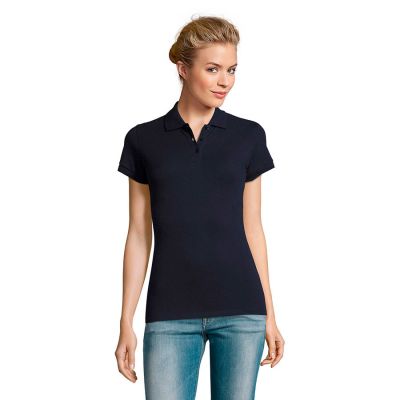 Поло женское PERFECT WOMEN 180, темно-синий-3