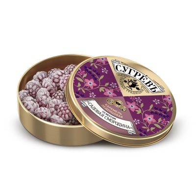 Леденцы СУГРЕВЪ, смородина, фиолетовый-0