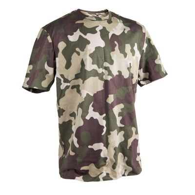 Футболка мужская START 150, зеленый камуфляж-0