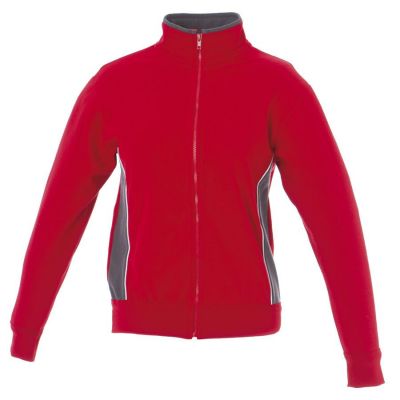 Толстовка мужская CAGLIARI 280, красный, серый-0