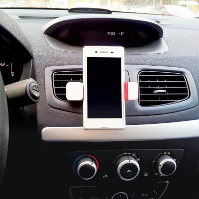 Держатель для телефона 'Holder', белый, красный-1