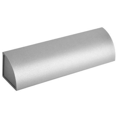 Футляр для одной ручки, серебристый-0