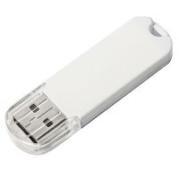 USB flash-карта UNIVERSAL (16Гб), белая, 5,8х1,7х0,6 см, пластик, белый