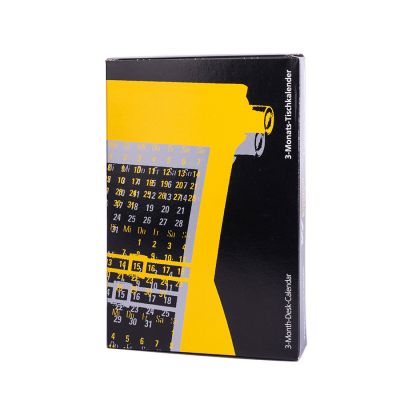 Календарь настольный на 2 года, черный-5