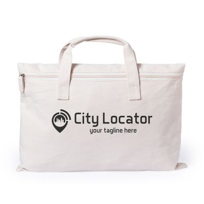 Конференц-сумка KARMUL, хлопок, бежевый-2