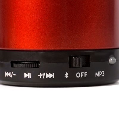 Портативная bluetooth-колонка 'Martins', ярко-красный-2