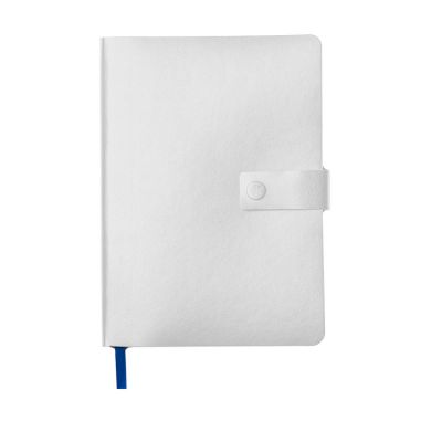 Ежедневник недатированный Stellar, А5, белый, кремовый блок  в линейку, с темно-синим обрезом, белый, темно-синий-1