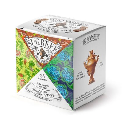 Чай чёрный СУГРЕВЪ «По‑уссурийски», белый, бирюзовый-2