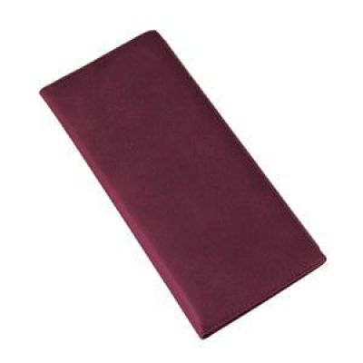 Визитница (128 визиток), бордовый-0