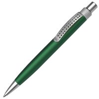 Ручка шариковая SUMO, зеленый, серебристый