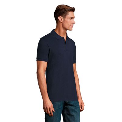 Поло мужское PERFECT MEN 180, темно-синий-5