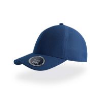 Бейсболка CAP ONE, без панелей и швов, без застежки, тёмно-синий