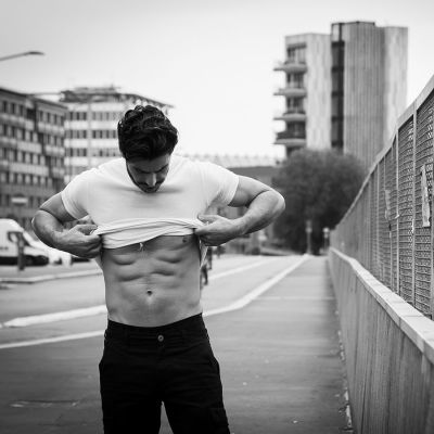 Футболка мужская CALIFORNIA MAN 150, черный-7