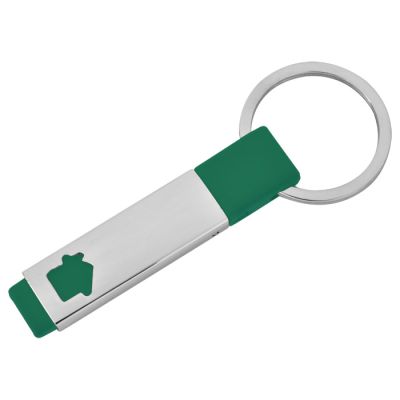 Брелок 'Домик', зеленый-0