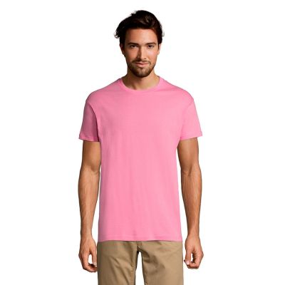 Футболка унисекс REGENT 150, розовый-3