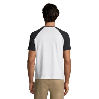 Футболка мужская FUNKY 150, темно-синий, белый-4