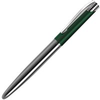 Ручка шариковая CARDINAL, зеленый, серебристый