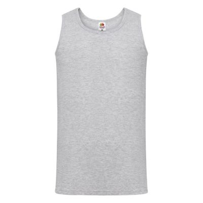 Майка мужская VALUEWEIGHT ATHLETIC VEST 165, серый меланж-0