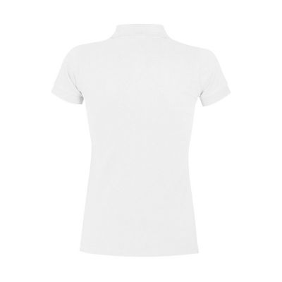 Поло женское PORTLAND WOMEN 200, белый, серый-1