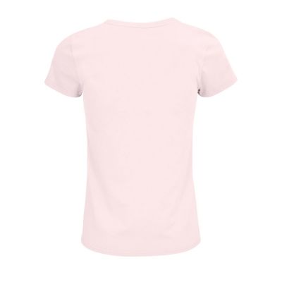 Футболка женская CRUSADER WOMEN 150 из органического хлопка, светло-розовый-2