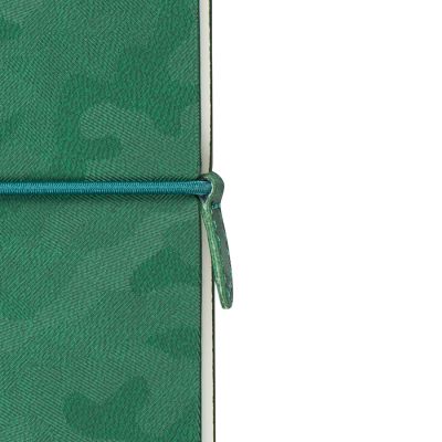 Бизнес-блокнот Tabby Franky, гибкая обложка, в клетку, зеленый, темно-зелёный-1