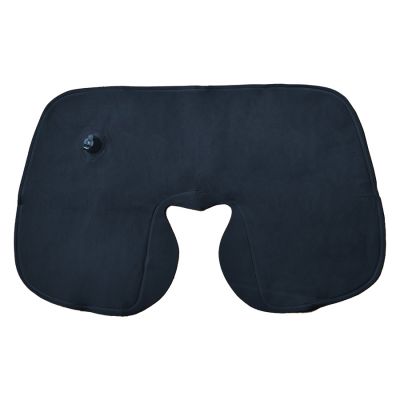 Подушка ROAD надувная дорожная в футляре; синий-2