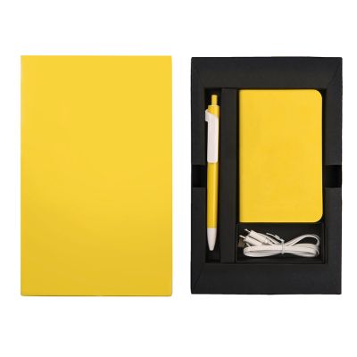 Набор подарочный POWER BOX MINI: Универсальный аккумулятор(5000мАh) и ручка, шт, разные цвета-0