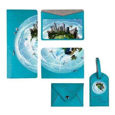 Обложка для паспорта  IMPRESSION, коллекция ITEMS, красный-4