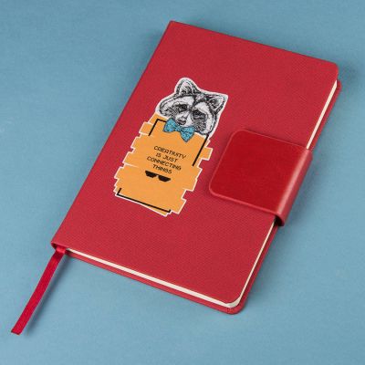 Ежедневник недатированный Stevie, А5, темно-синий, кремовый блок, без обреза-6