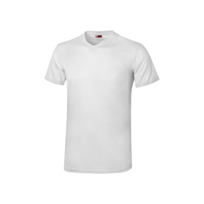 Футболка Heavy Super Club мужская с V-образным вырезом, белый-5
