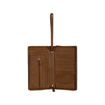 Трэвел-портмоне, коричневый-6