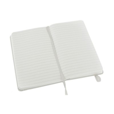 Записная книжка Moleskine Classic (в линейку) в твердой обложке, Pocket (9x14см), белый-2