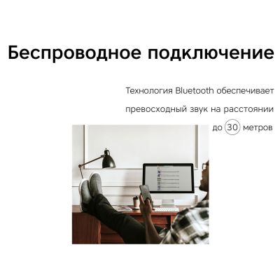 Портативная акустика Rombica Mysound Blues Wood-10